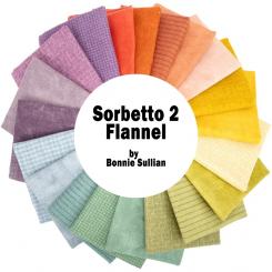 5'' Squares Woolies Flannel Sorbetto Vol 2 