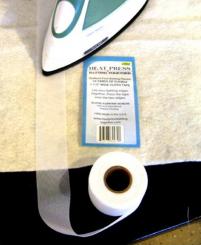 Heat Press Batting Together 1-1/2'' x 15y 