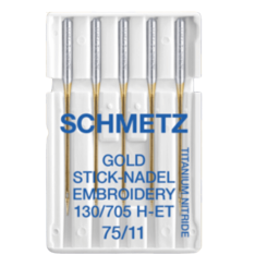 Schmetz Gold Stick-Nadel 75/11 