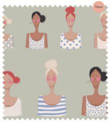 Tilda Basics Me and My Friend - Khaki Panel