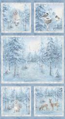 Multi Woodland Frost Craft Panel 