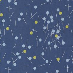 Bluish Pins Buttons Blueprint Meterware