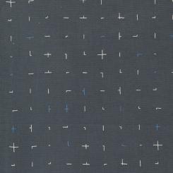 Bluish Handquilted Charcoal Meterware