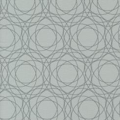 Shimmer Circles Silver Meterware