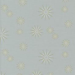 Shimmer Stars Silver Metallic Meterware