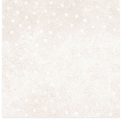 Woolies Flannel Polka Dots Light Cream Meterware