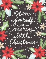 Merry Little Christmas Panel