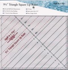 Triangle Square Up Ruler 9-1/2'' 