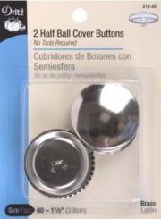 Button Cover Half Ball 1-1/2'' Size 60 