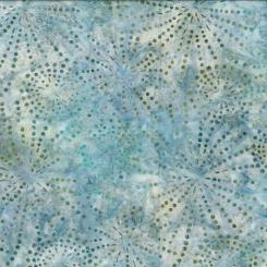 Blue/Green Sparkles Batik Meterware