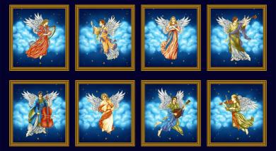 Midnight Angel Blocks w/Metallic Panel