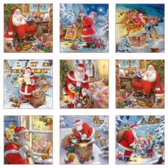 Santa Claus Is Coming Block Panel