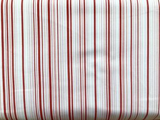 Thin Stripe Red Meterware 