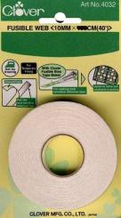 Fusible Web 1/4" 10mm 40ft roll 