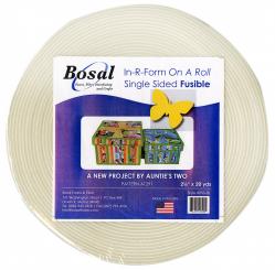 In-R-Form Plus Single Sided Fusible Foam White Stabilizer 2-1/4'' x 20y 