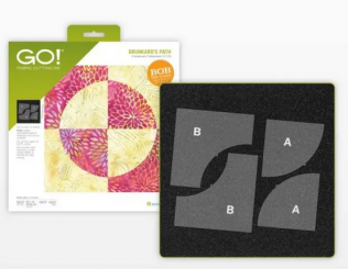 GO! Drunkard’s Path-4” Finished 