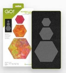 GO! Hexagon-1", 1 1/2", 2 1/2" Sides Die 