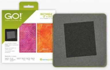 GO! Rectangle-2" x 3 1/2" (1 1/2" x 3" Finished) 