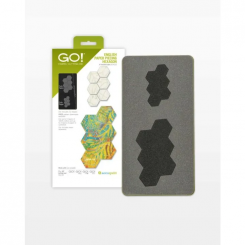 GO! English Paper Piecing Hexagon-1/2" Finished Sides 