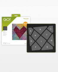 GO! Wonky Heart-6" Finished Die 