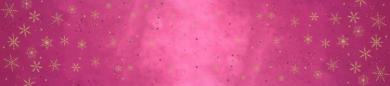 Ombre Flurries Magenta Gold Metallic Meterware