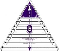 60° Triangle Ruler, 3'' - 9'' 