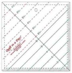 Triangle Square Up Ruler 6-1/2'' 