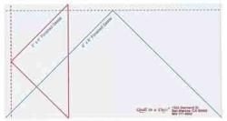 Large Flying Geese Ruler 