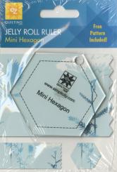 Jelly Roll Ruler Hexagon 
