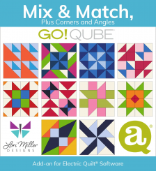 AccuQuilt GO! Qube: Mix & Match, Corners, Angles 