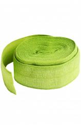 2YD Fold-Over Elastic Apple Green 