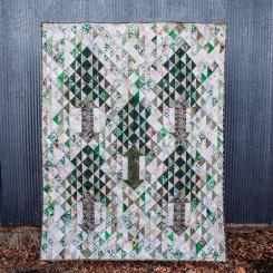 Dappled Pines Quilt Pattern - Tim Holtz Green Palette Download 
