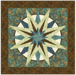 Pocket Compass Quilt Kit 