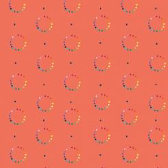 Color Wheel Coral Meterware 