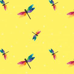Dragonfly Flight Yellow Meterware 