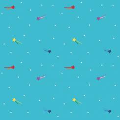 Shooting Stars Peacock Meterware 