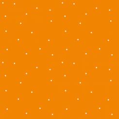 Hexie Sprinkle Orange Meterware 