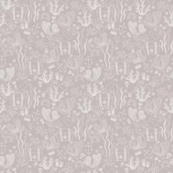 Hoist The Sails Treasure Gray Meterware