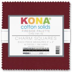 Kona® Cotton Fireside Palette Charm Pack 