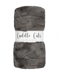 2 Yard Luxe Cuddle® Cut Hide Charcoal 