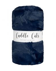 2 Yard Luxe Cuddle® Cut Hide Navy 