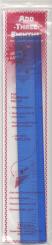 Add Three-Eighths Ruler 1 1/2in x 12in 