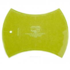 Large Apple Core (9 3/4" ) Template for 10" Squares 