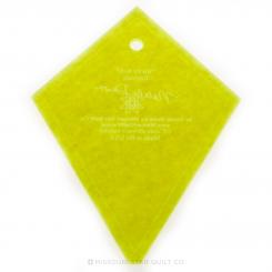 Small Periwinkle (Wacky Web) Template for 5" Charm Packs 