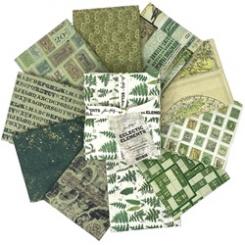 Fat Quarter | Tim Holtz Palette Green 