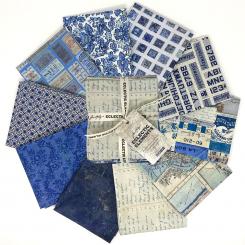 Fat Quarter | Tim Holtz Palette Indigo 