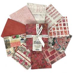 Fat Quarter | Tim Holtz Palette Red 