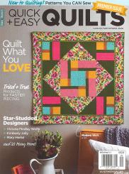 Quick + Easy Quilts Sep  '20 