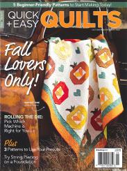 Quick + Easy Quilts Nov '22 