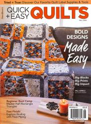 Quick + Easy Quilts Fall '25 
